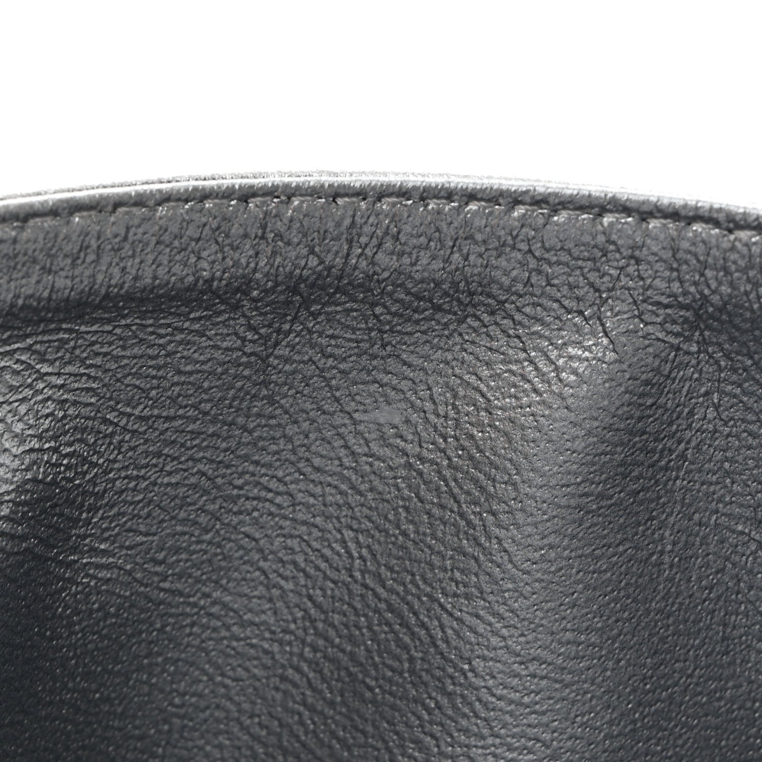 Chanel Metallic Lame Quilted Small Double Flap Silver 11 of 12