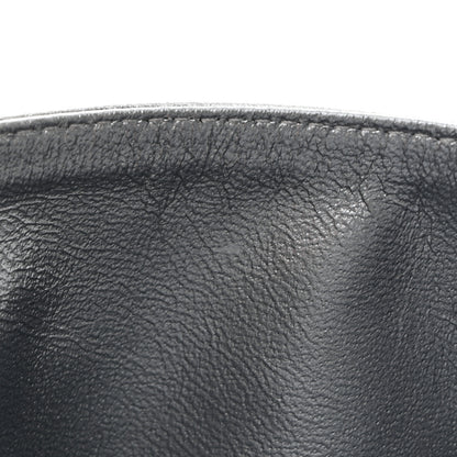 Chanel Metallic Lame Quilted Small Double Flap Silver 11 of 12