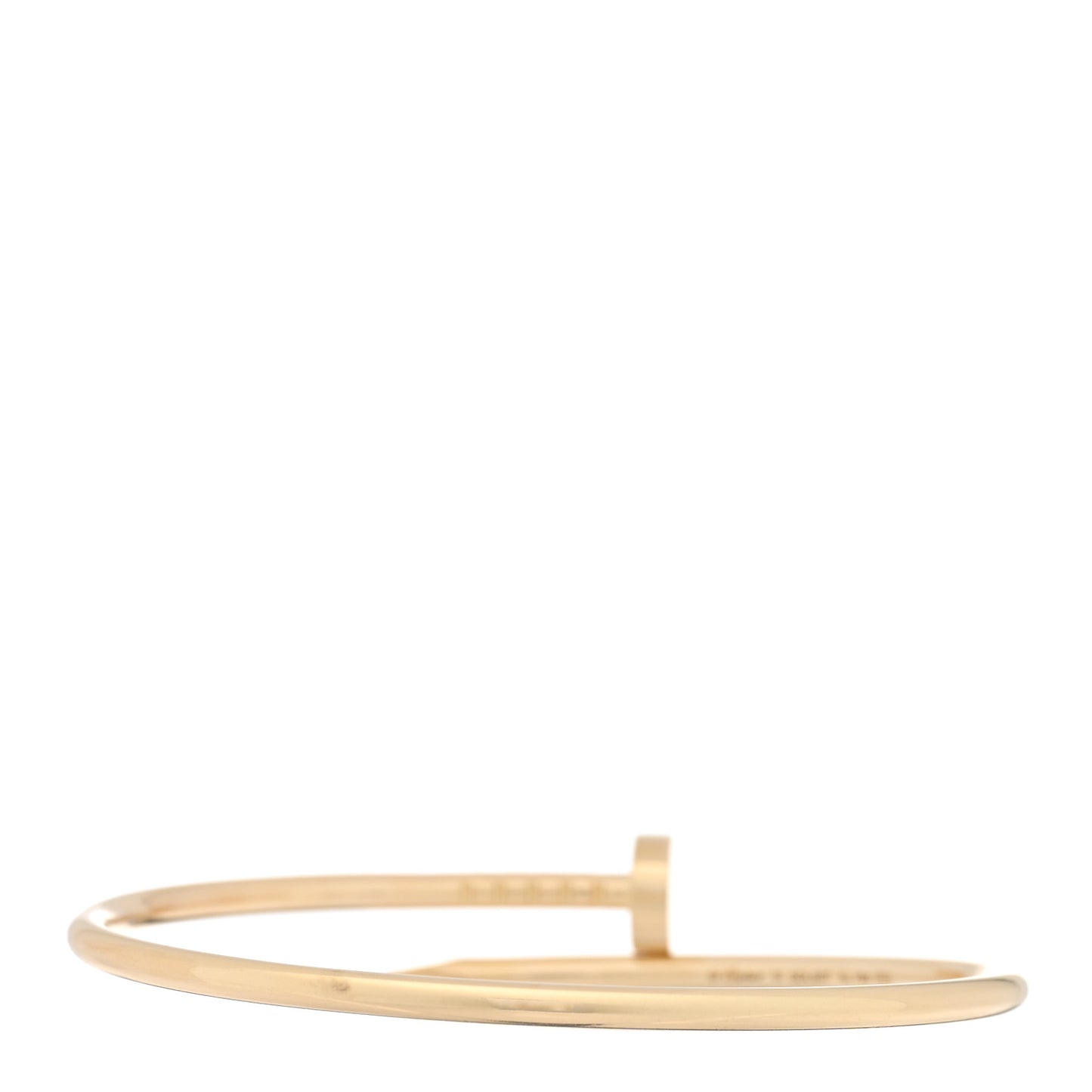 18K Yellow Gold Small Juste Un Clou Bracelet 15