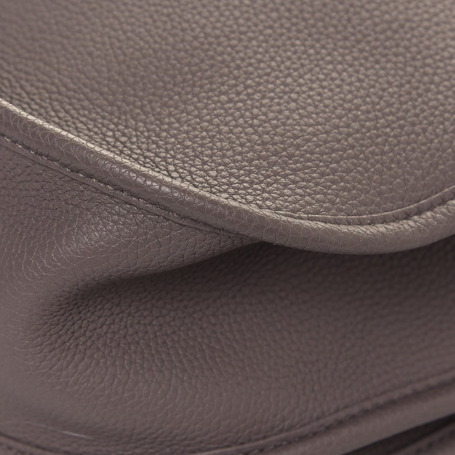 Hermes Taurillon Clemence Evelyne III GM Gris Asphalte 10 of 12