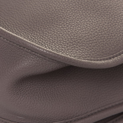 Hermes Taurillon Clemence Evelyne III GM Gris Asphalte 10 of 12