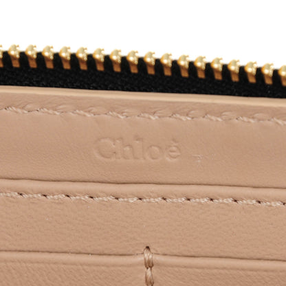 Chloe Grained Calfskin Marcie Long Zip Around Wallet Black 6 of 8