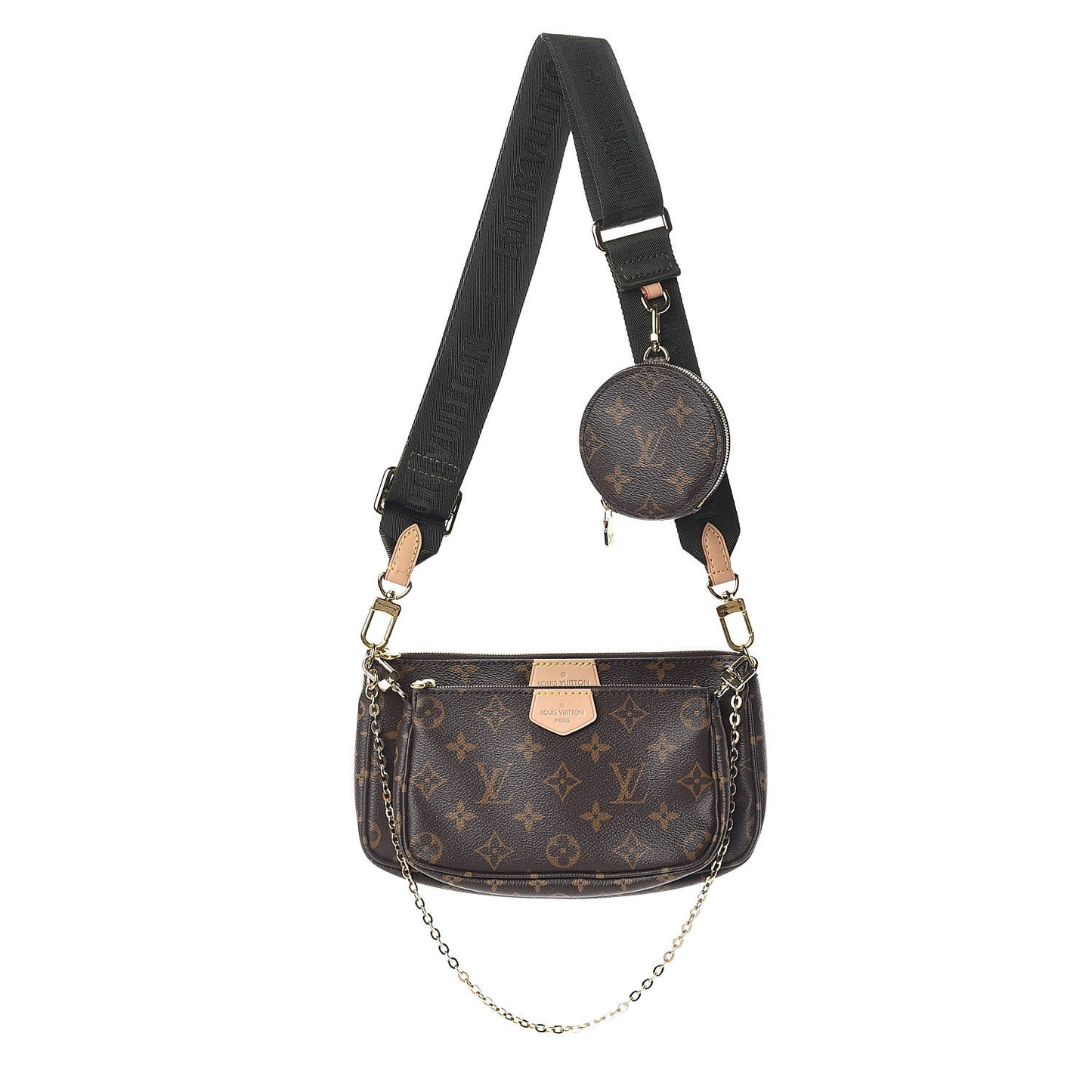 Monogram Multi Pochette Accessories Kaki