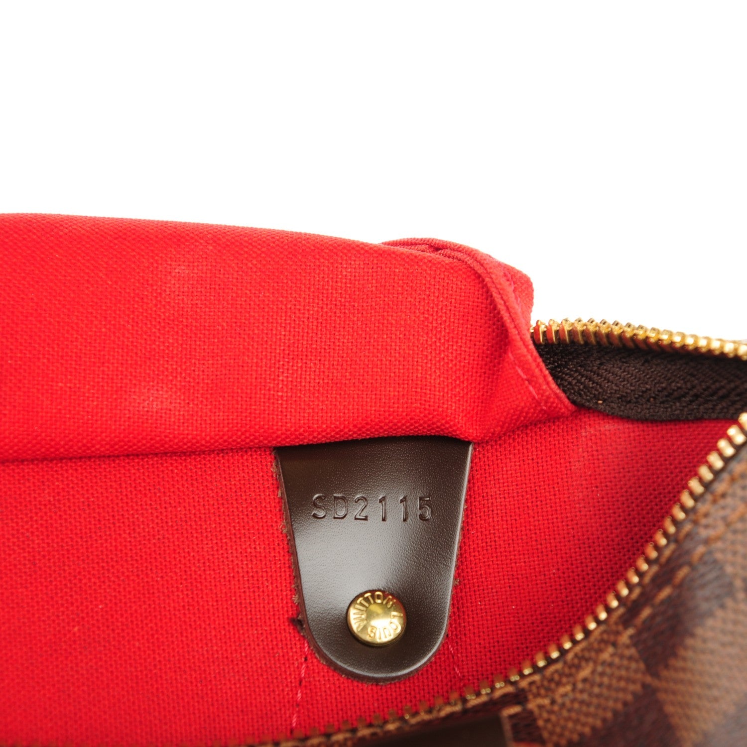 Louis Vuitton Damier Ebene Speedy Bandouliere 30 8 of 8