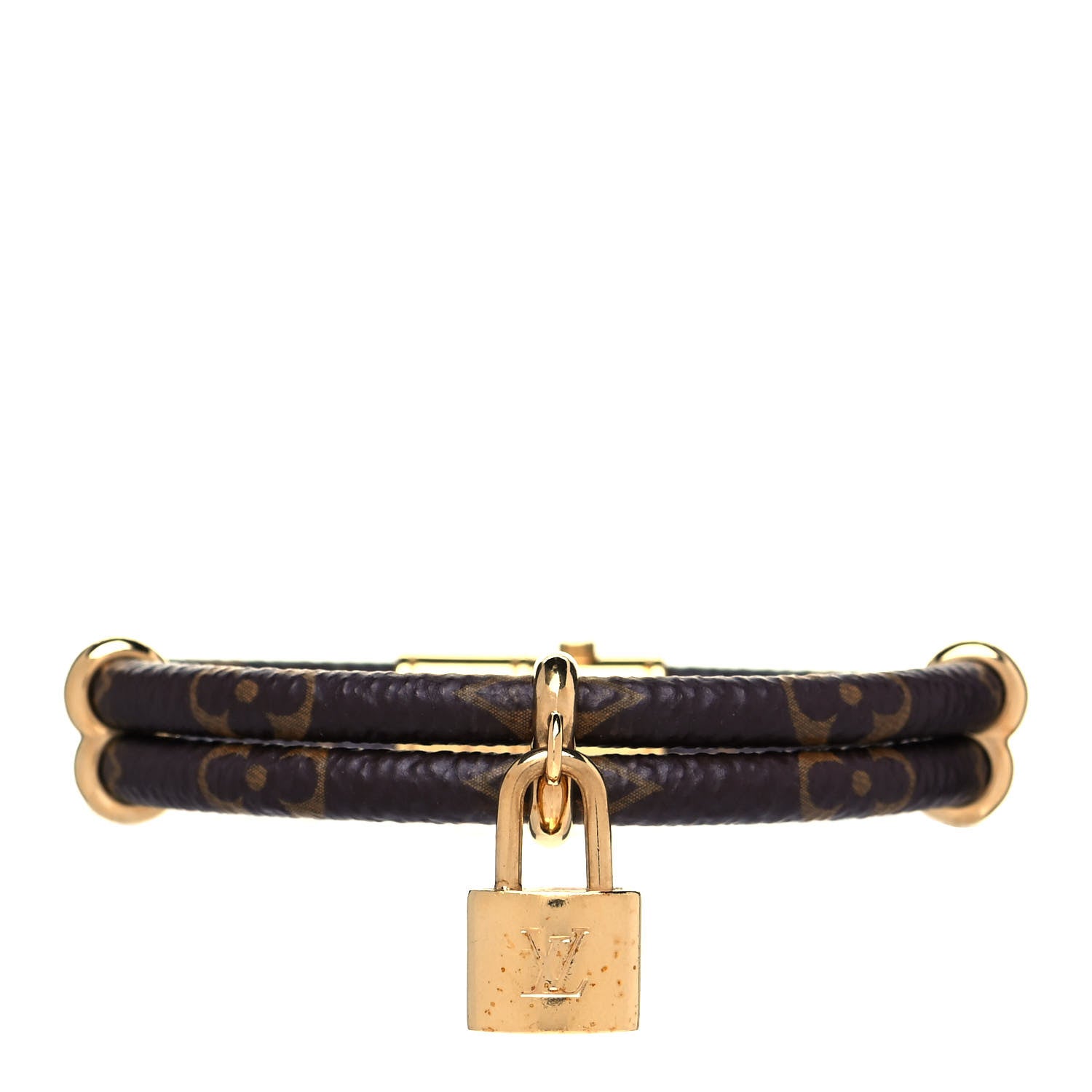 Louis Vuitton Monogram Keep It Twice Bracelet 17 1 of 4