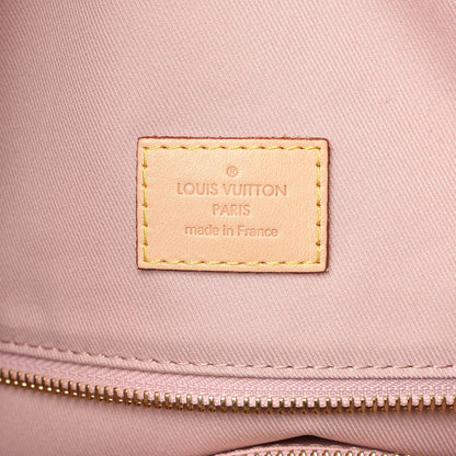 Louis Vuitton Damier Azur Graceful MM Rose Ballerine 6 of 7