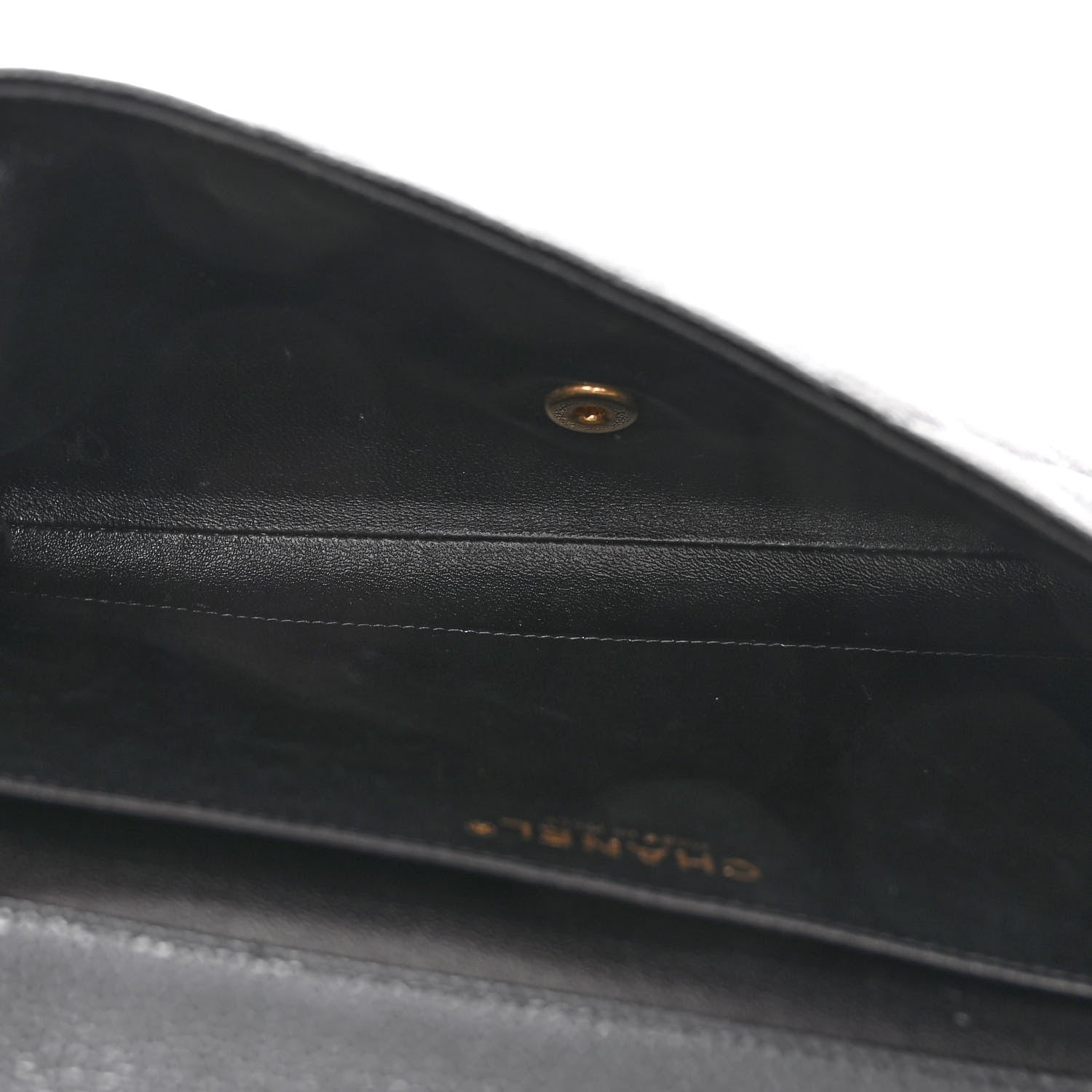 Chanel Caviar Quilted Clutch With Chain Flap Black 5 of 10