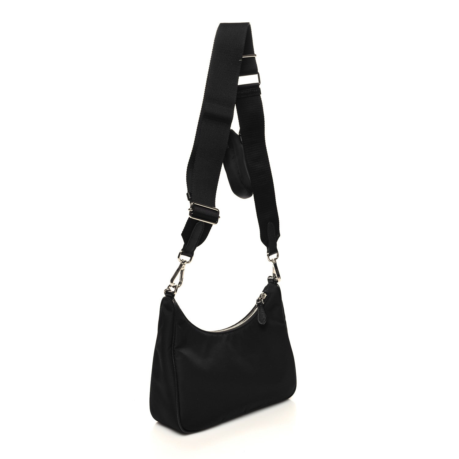 Prada Nylon Re-Edition 2005 Shoulder Bag Black 3 of 9