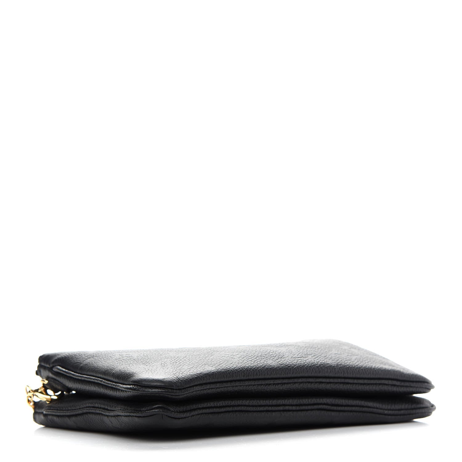 Louis Vuitton Empreinte Double Zip Pochette Black 4 of 9