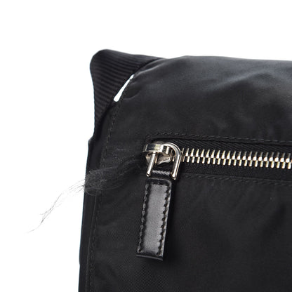 Prada Nylon Vela Messenger Bag Black 8 of 8