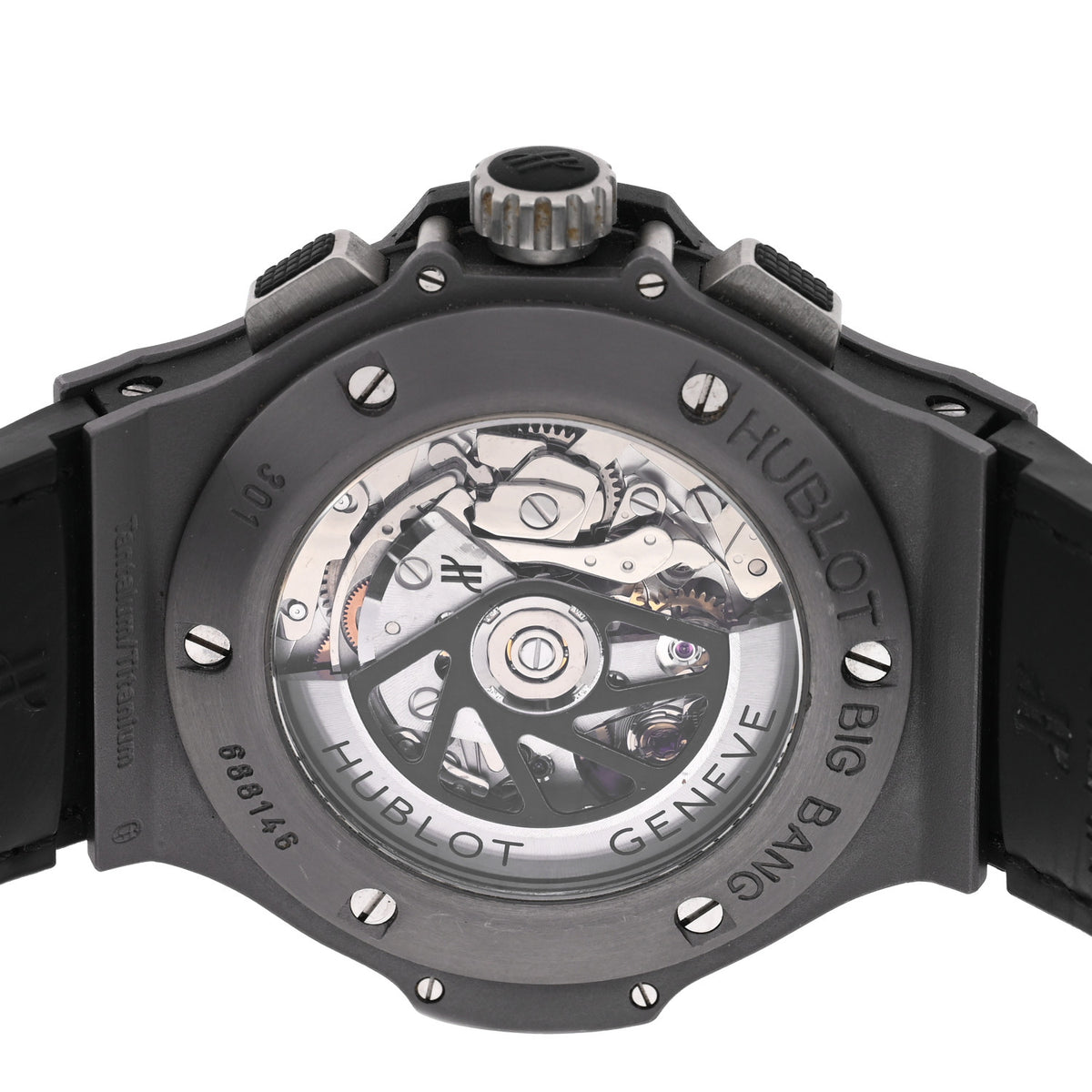 Tantalum Rubber 44mm Big Bang Automatic Watch Grey 301.AI.460.RX