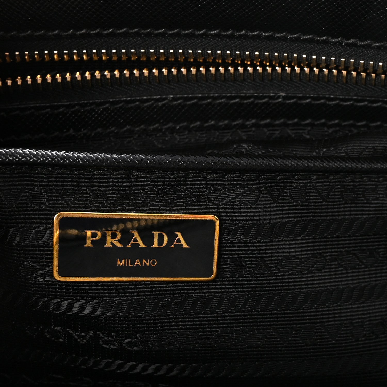 Prada Saffiano Lux Medium Galleria Double Zip Tote Black 5 of 8