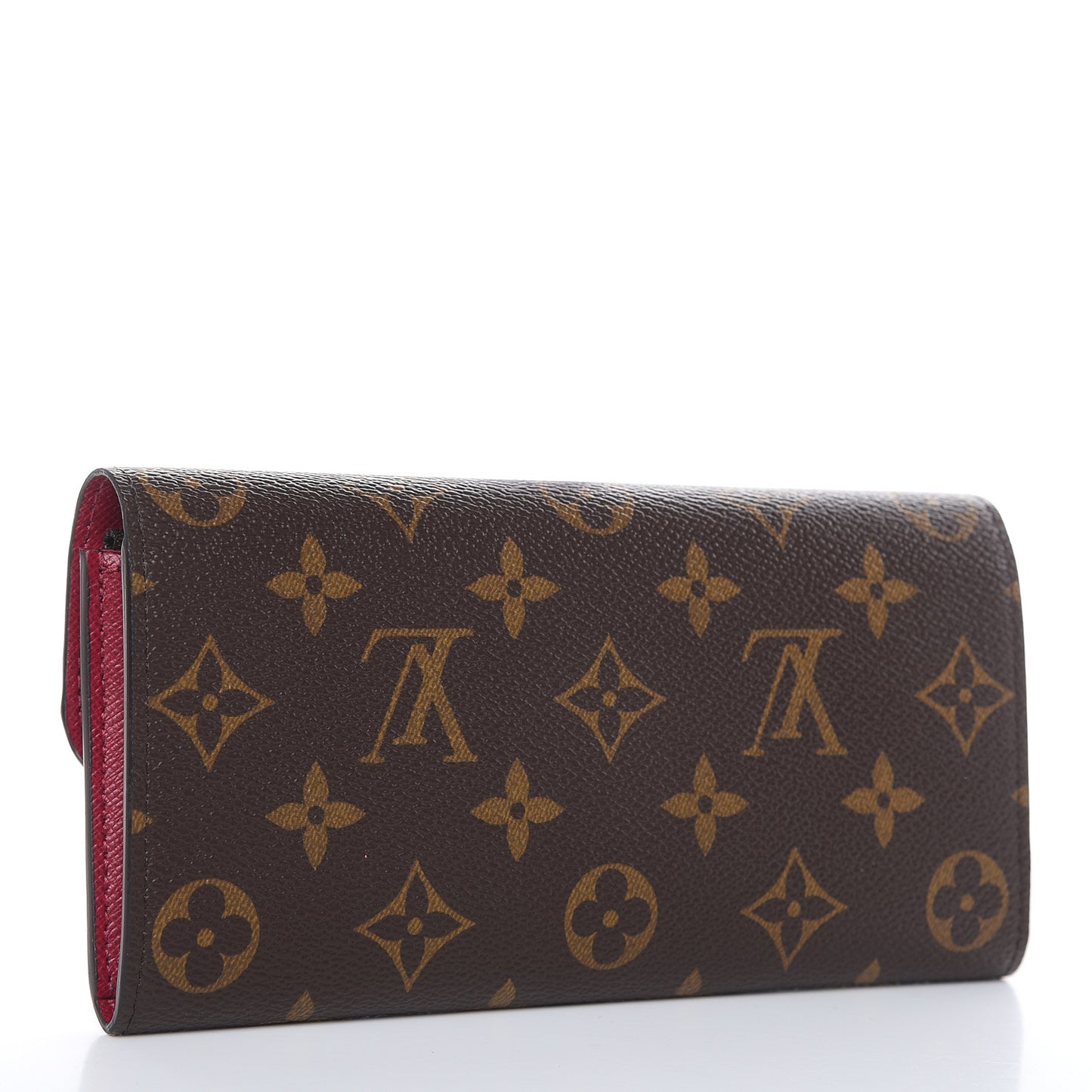 Monogram Emilie Wallet Fuchsia