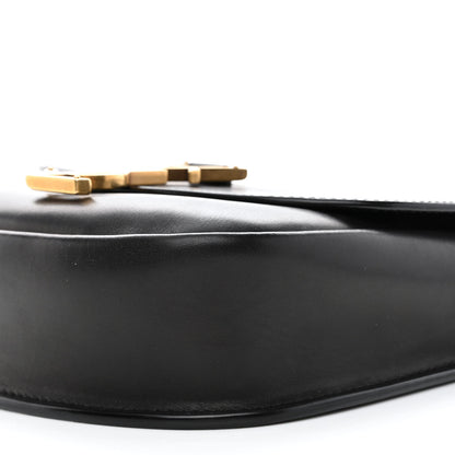 Saint Laurent Smooth Calfskin Classic Monogram Small Kaia Satchel Black 9 of 9