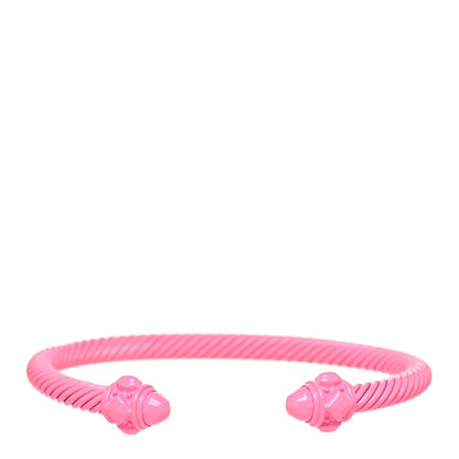 David Yurman Aluminum 5mm Renaissance Bracelet Pink 1 of 5