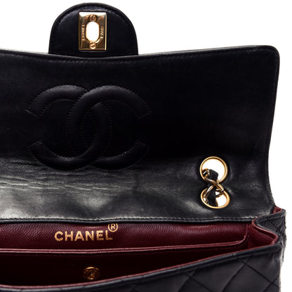 Chanel Lambskin Quilted Medium Single Flap Black 11 of 24
