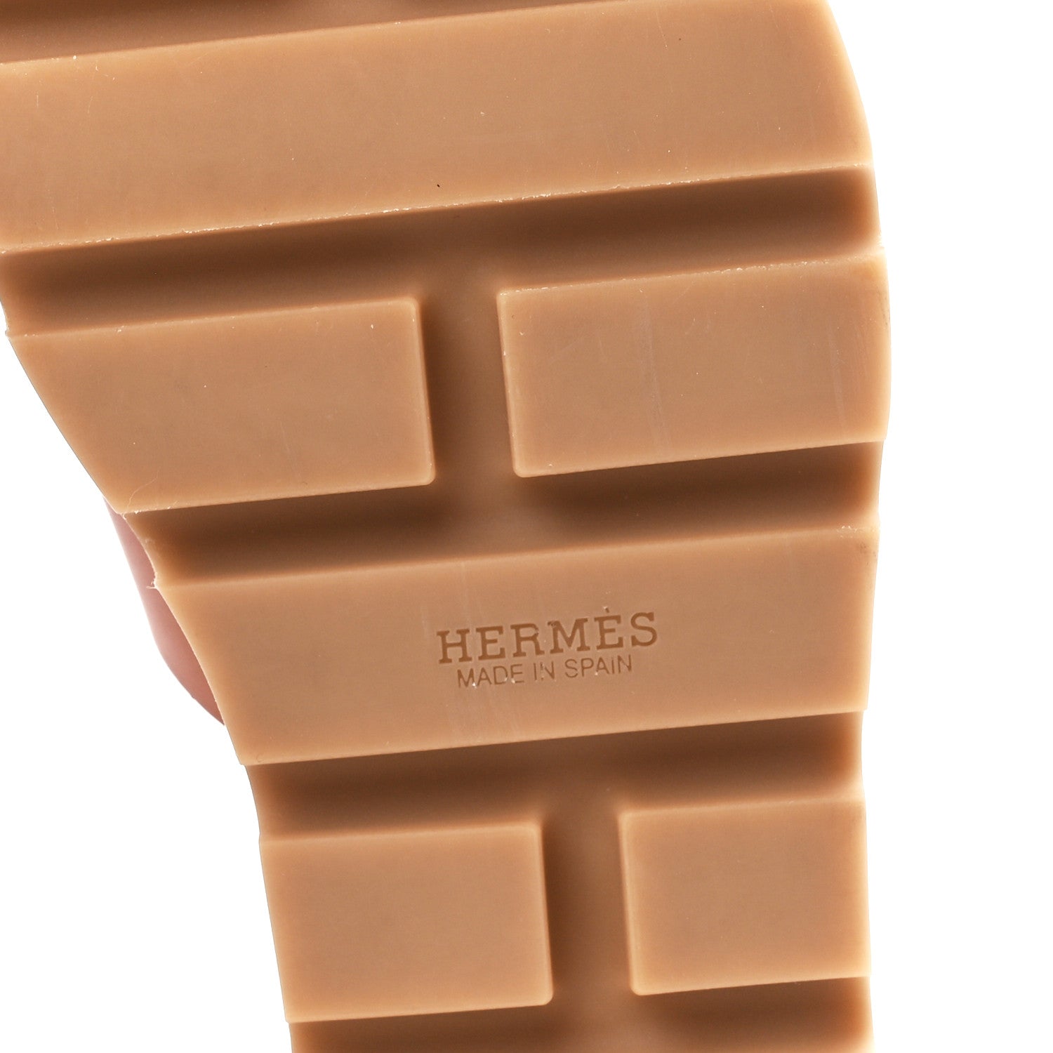 Hermes Calfskin Cork Eze 30 Sandals 37 Marron Glaise 6 of 9
