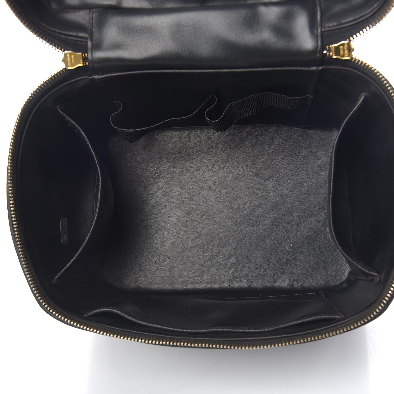 Chanel Caviar Cosmetic Vanity Bag Black 5 of 10