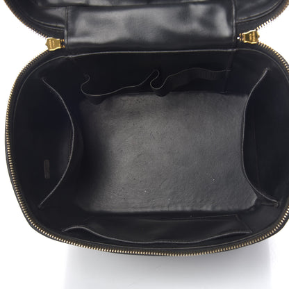 Chanel Caviar Cosmetic Vanity Bag Black 5 of 10