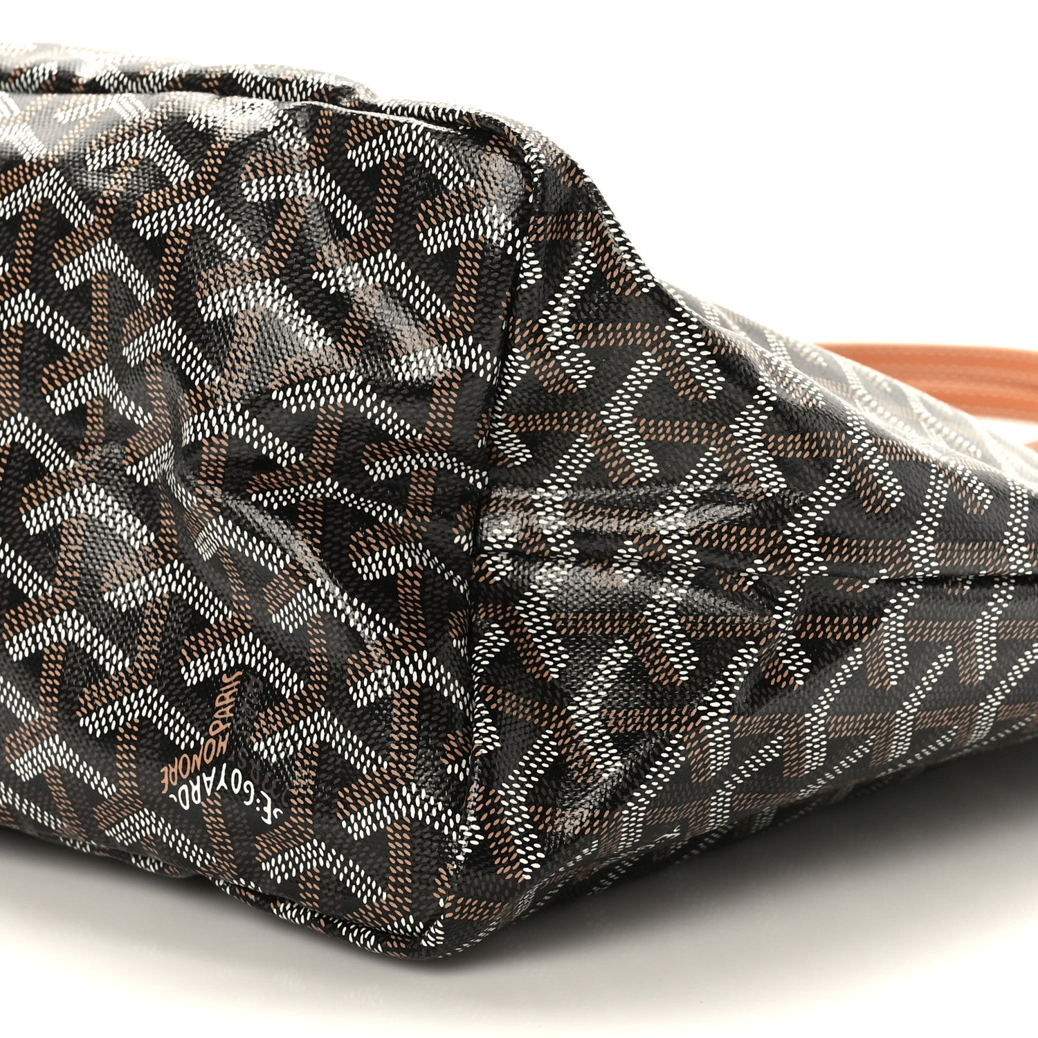 Goyard Goyardine Saint Louis PM Black Gold 9 of 9