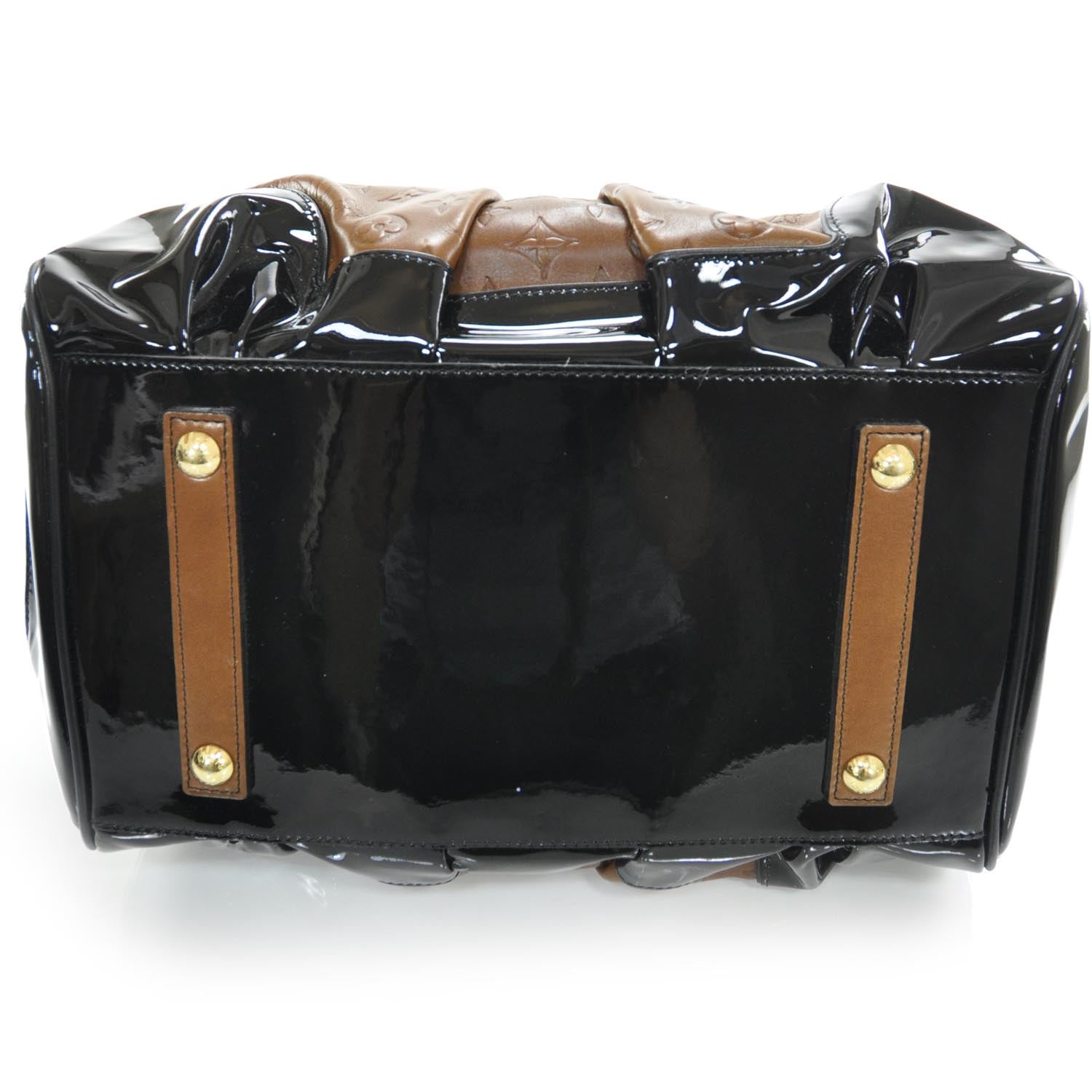 Louis Vuitton Cuir Embossed Monogram Stephen Bag Fauve 4 of 8