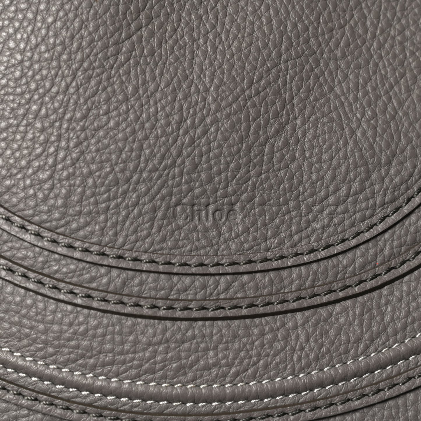 Calfskin Medium Marcie Round Crossbody Bag Cashmere Grey