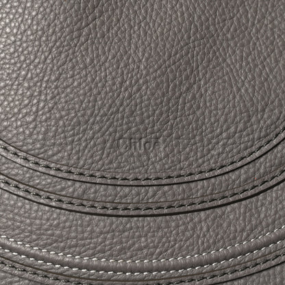 Chloe Calfskin Medium Marcie Round Crossbody Bag Cashmere Grey 5 of 8