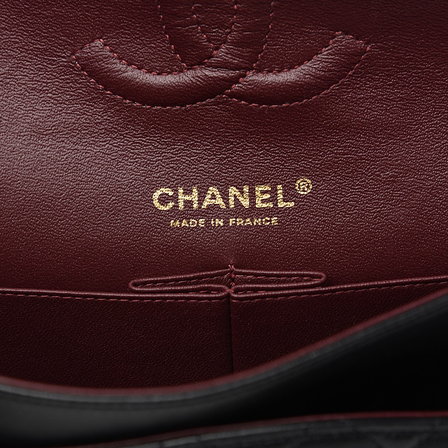 Chanel Lambskin Quilted Medium Double Flap Black 5 of 15