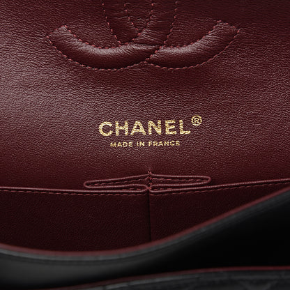 Chanel Lambskin Quilted Medium Double Flap Black 5 of 15