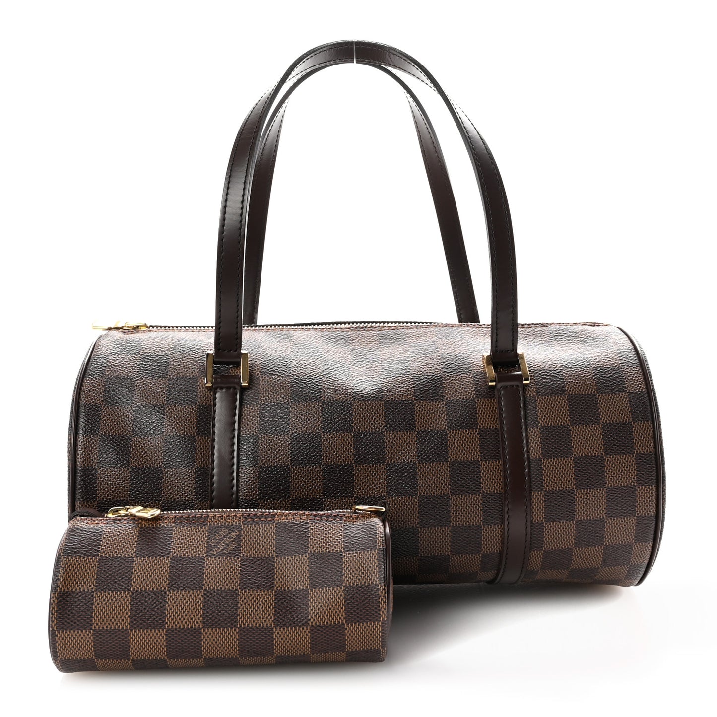 Damier Ebene Papillon 30 With Companion
