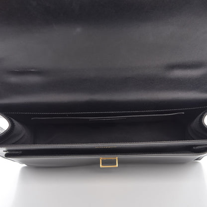 Saint Laurent Smooth Calfskin Large High School Satchel Black 5 of 11