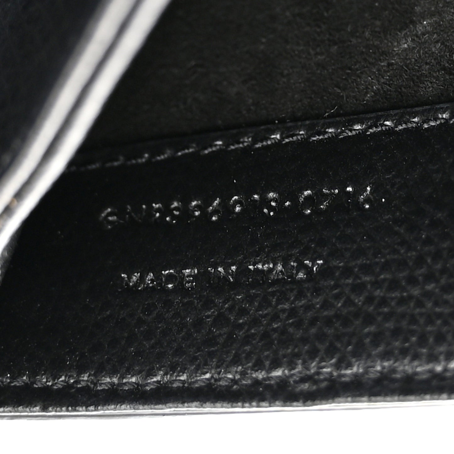 Textured Calfskin Medium Classic Monogram Universite Bag Black