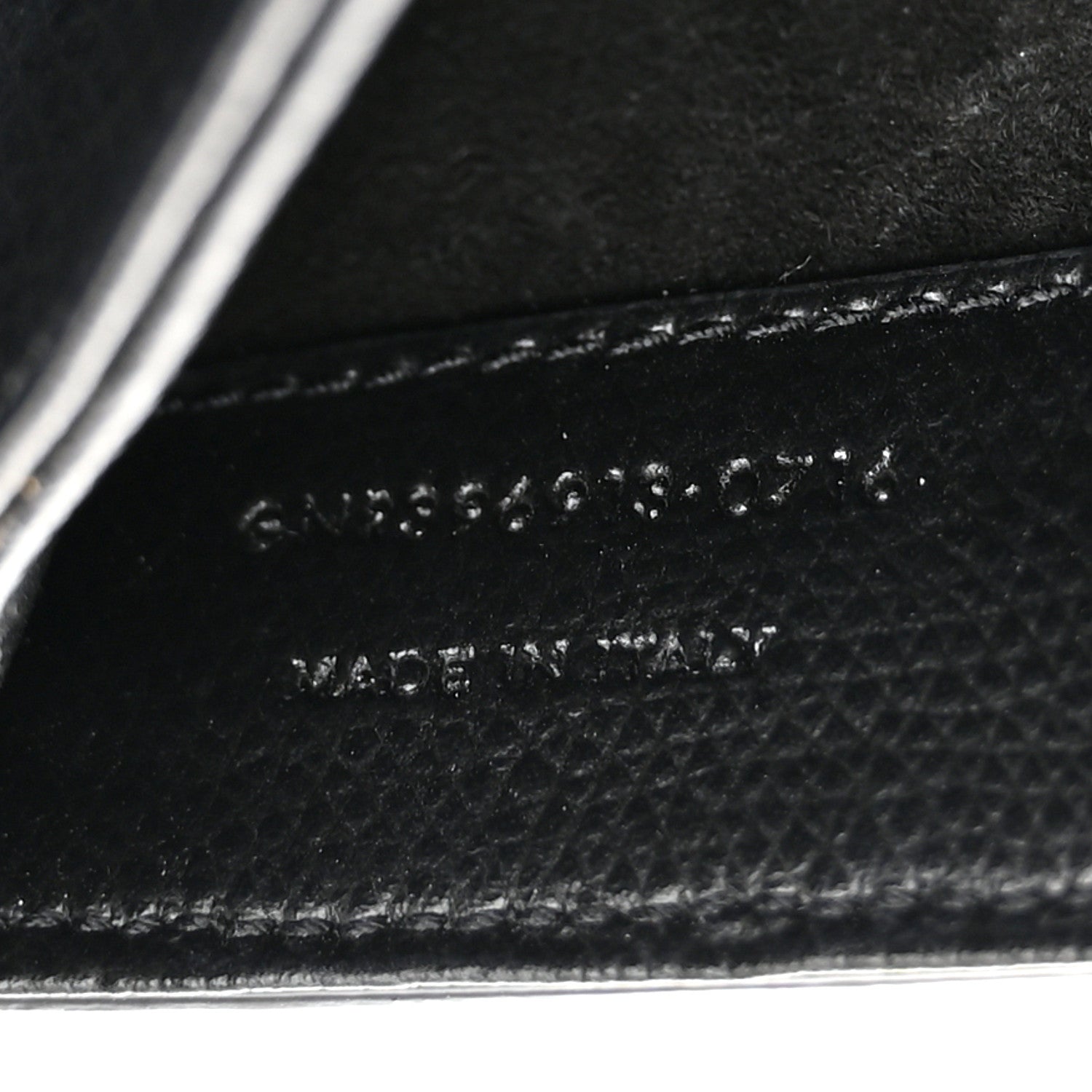 Saint Laurent Textured Calfskin Medium Classic Monogram Universite Bag Black 7 of 12