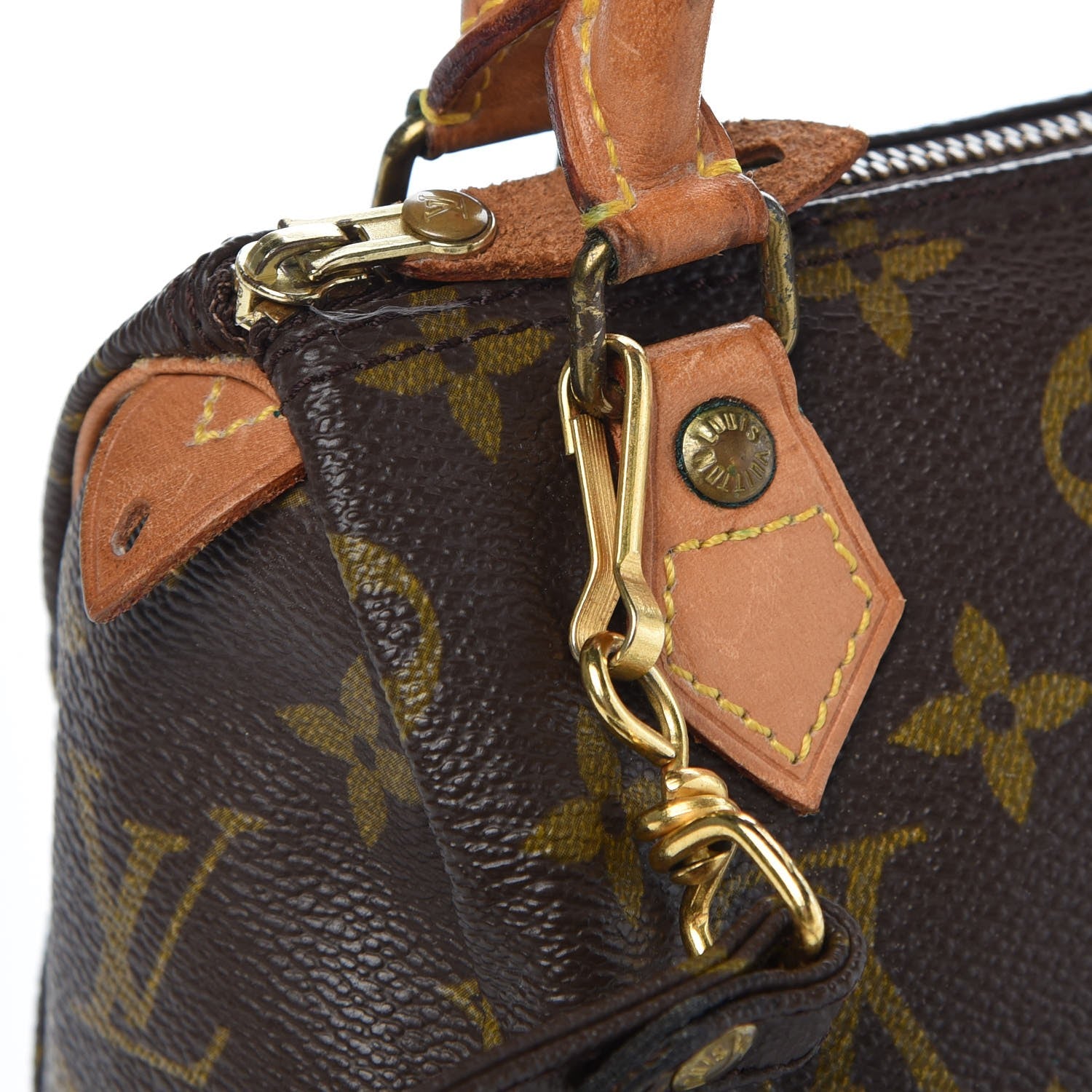 Louis Vuitton Monogram Mini Sac HL Speedy 8 of 10