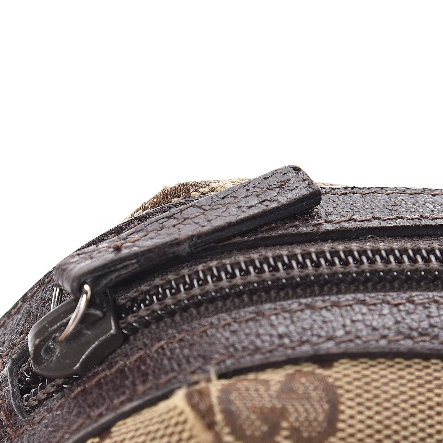 Gucci Monogram Small Balthus Cosmetic Case Beige Ebony Cocoa 8 of 8