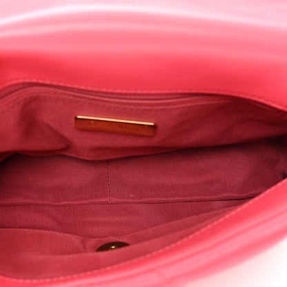 Chanel Goatskin Quilted Medium Chanel 19 Flap Pink 6 of 10