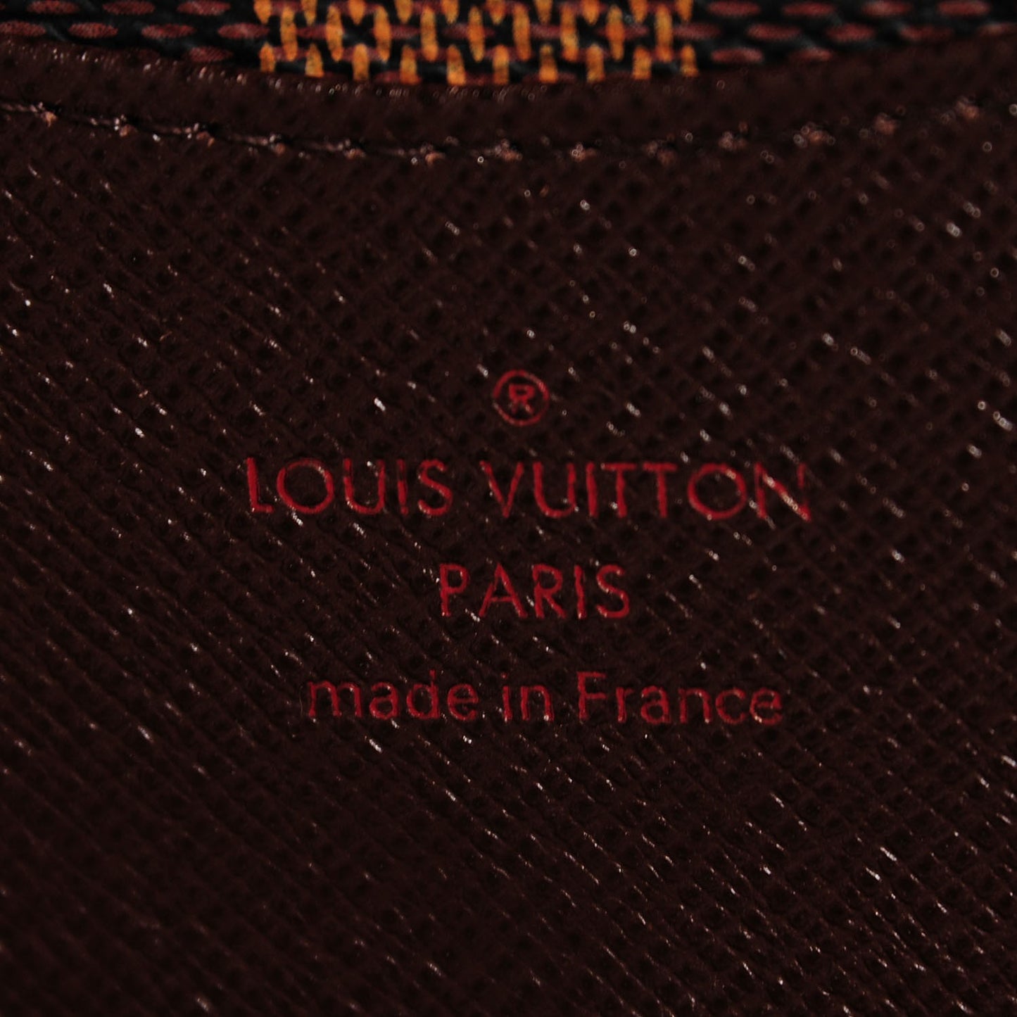 LOUIS VIUITTON Damier Ebene Josephine Wallet