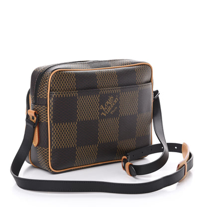 Louis Vuitton X NIGO Giant Damier Ebene Monogram Nil Messenger 3 of 9