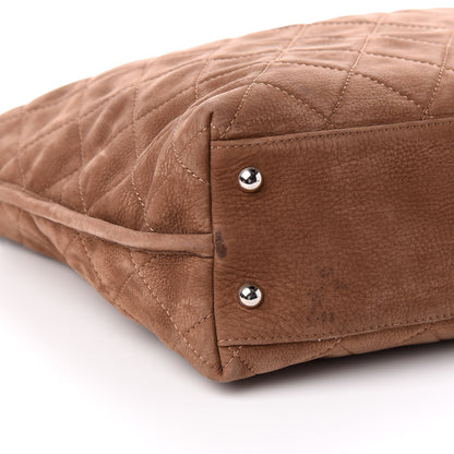 Chanel Nubuck Hobo Light Brown 9 of 10