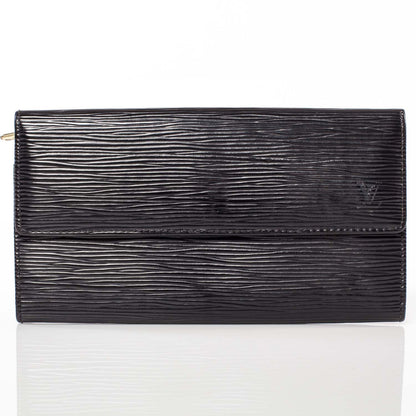 Louis Vuitton Epi Sarah Wallet Black 1 of 9