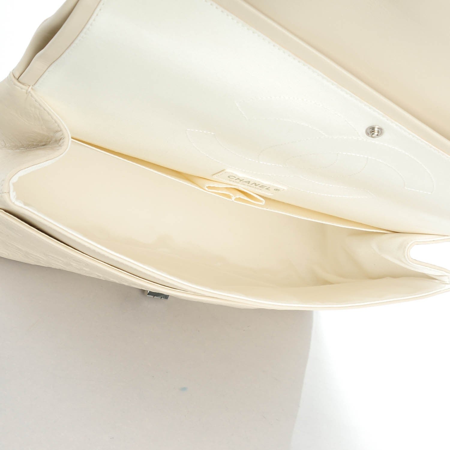 Chanel Calfskin Unlimited Jumbo Double Flap Off White 5 of 8