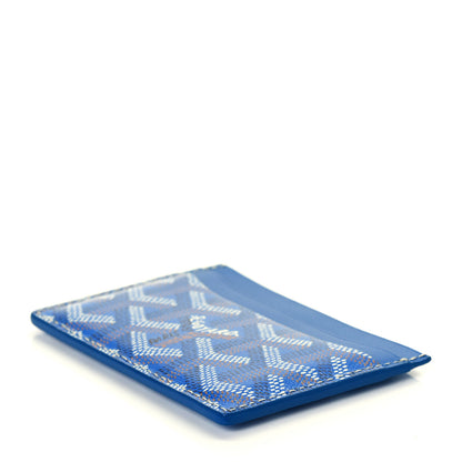 Goyard Goyardine Saint Sulpice Card Holder Sky Blue 5 of 8