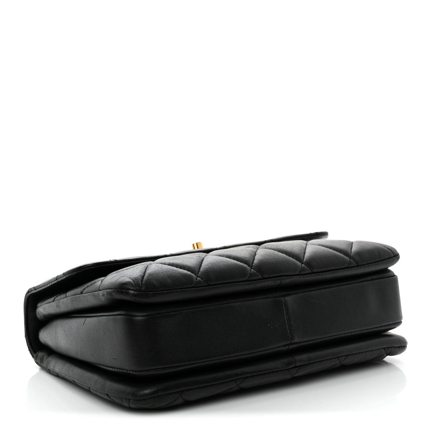 Chanel Lambskin Quilted Small Trendy CC Dual Handle Flap Bag Black 4 of 15
