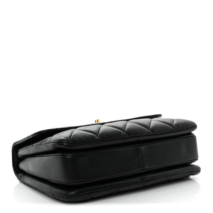 Chanel Lambskin Quilted Small Trendy CC Dual Handle Flap Bag Black 4 of 15