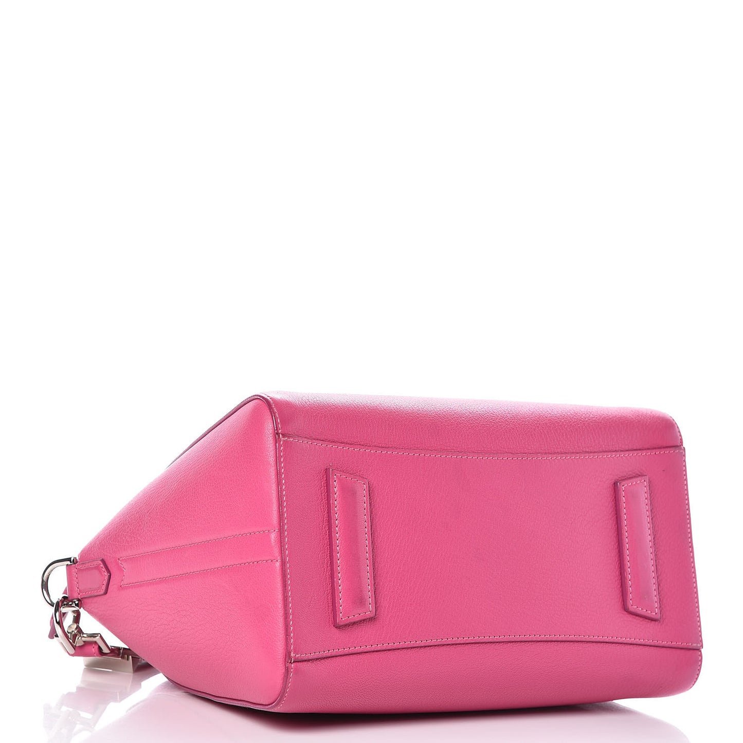 Sugar Goatskin Small Antigona Fuchsia