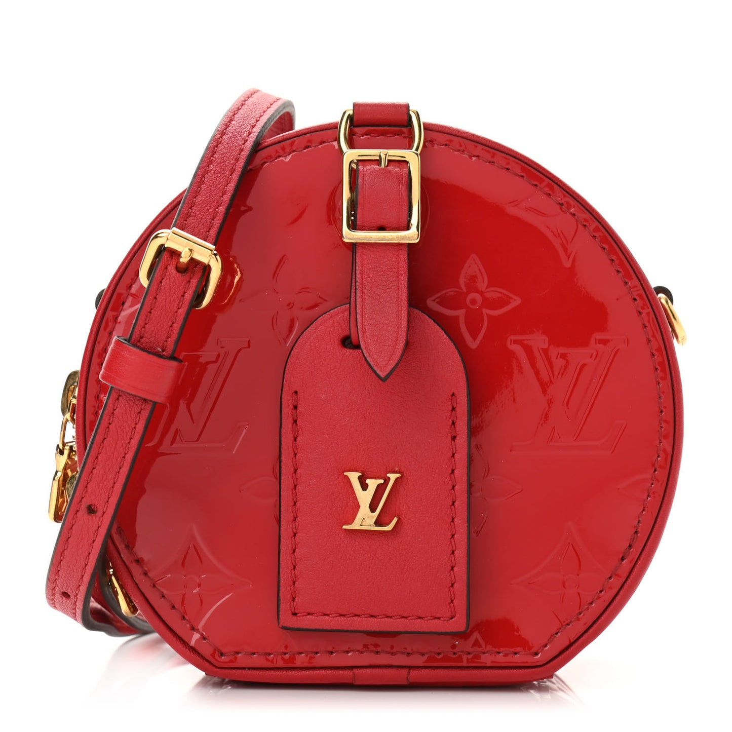 Vernis Mini Boite Chapeau Souple Red