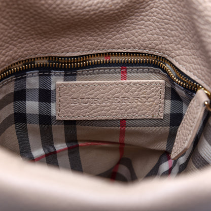 Burberry Grainy Calfskin Medium Cale Hobo Light Nude 8 of 12