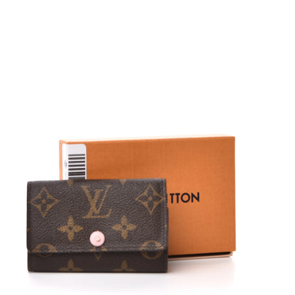 Louis Vuitton Monogram Multicles 6 Key Holder Rose Ballerine 8 of 8