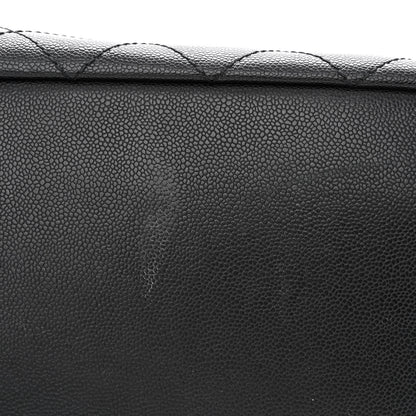 Chanel Grained Calfskin Large Shopping Fever Tote Black 16 of 16