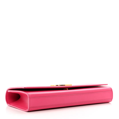 Saint Laurent Grain De Poudre Classic Monogram Cassandre Clutch 4 of 9